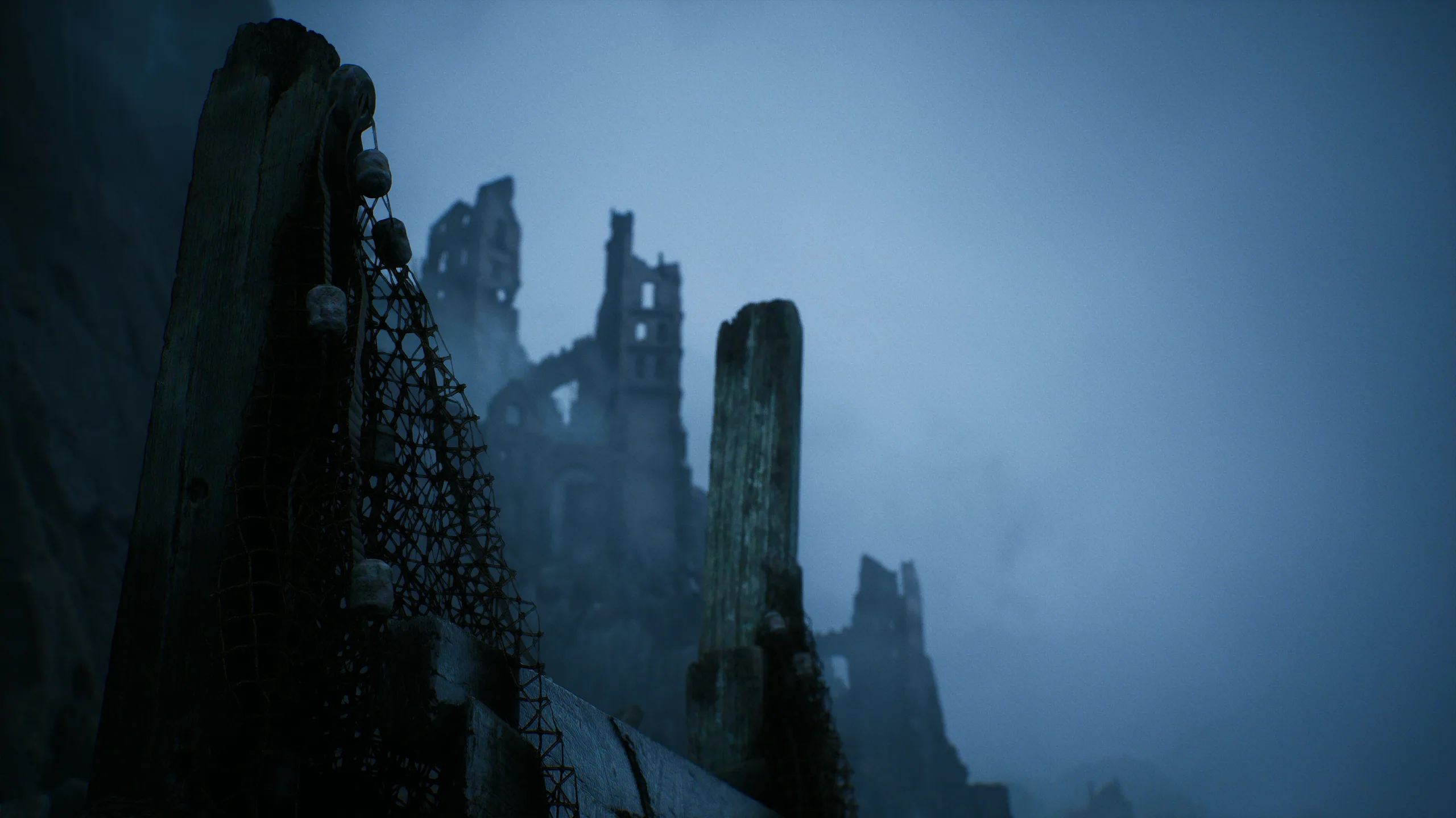 Dark Ruins — Fab Sample Scene — 2
