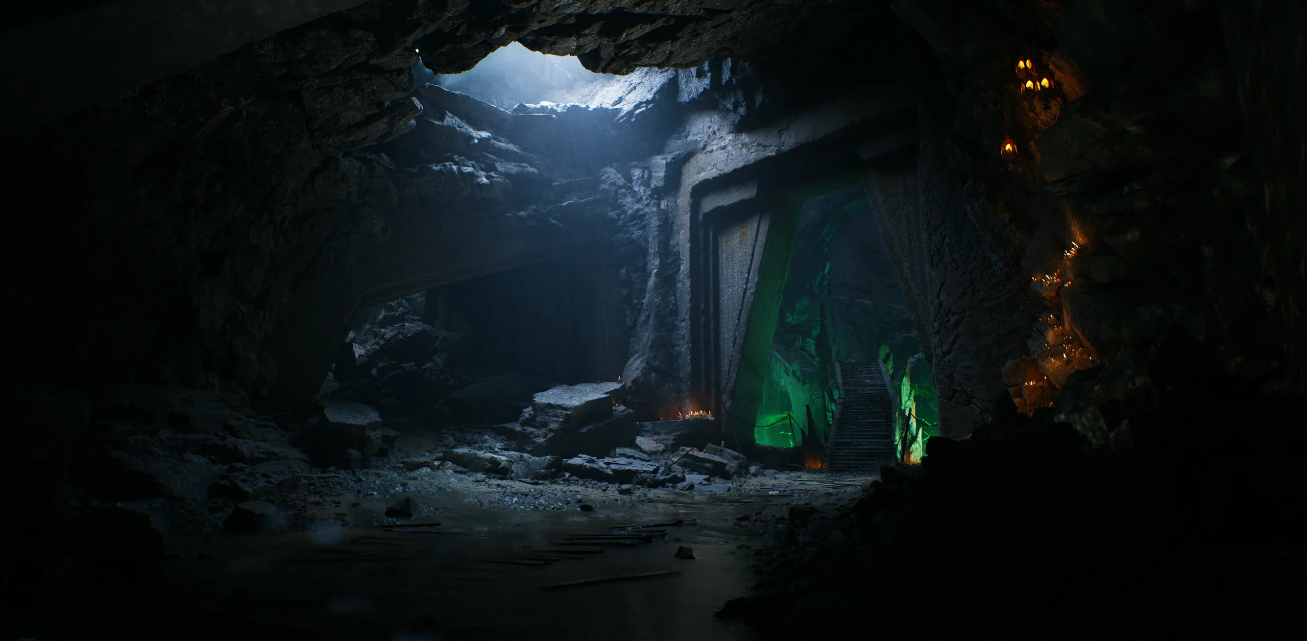 Dark Ruins — Fab Sample Scene — 14