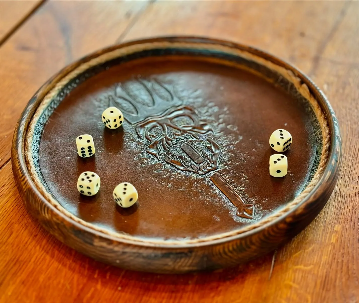 Skull Dice Tray