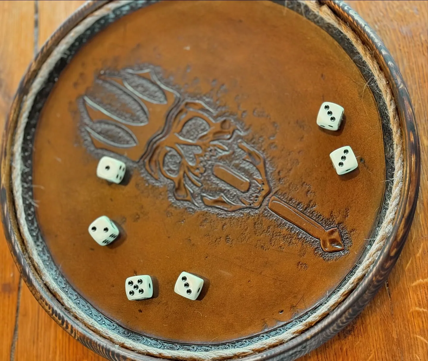 Skull Dice Tray — 2