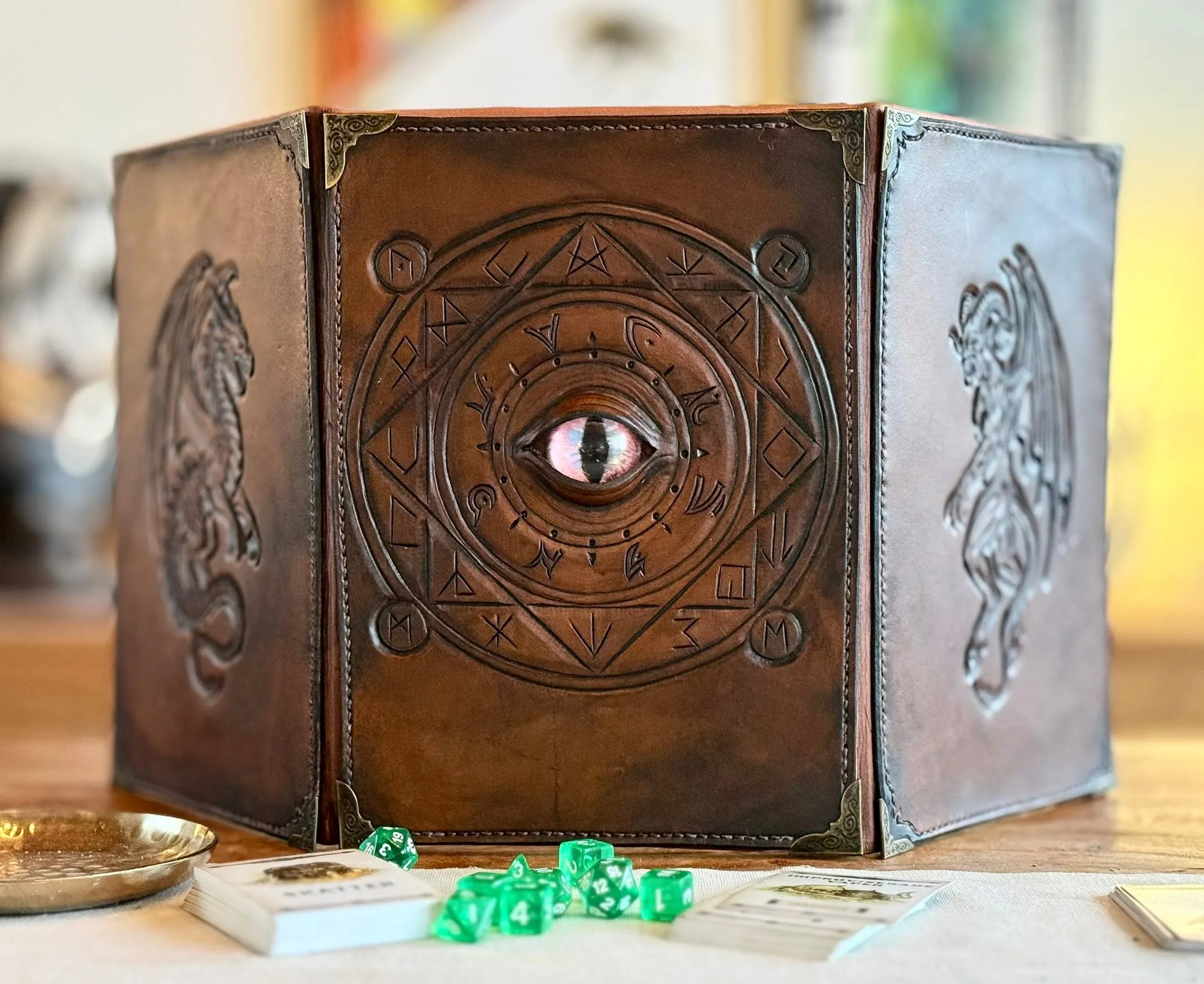 Leather DM Screen