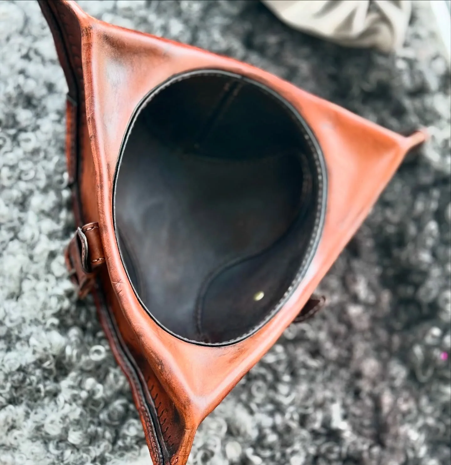 Leather Vessel