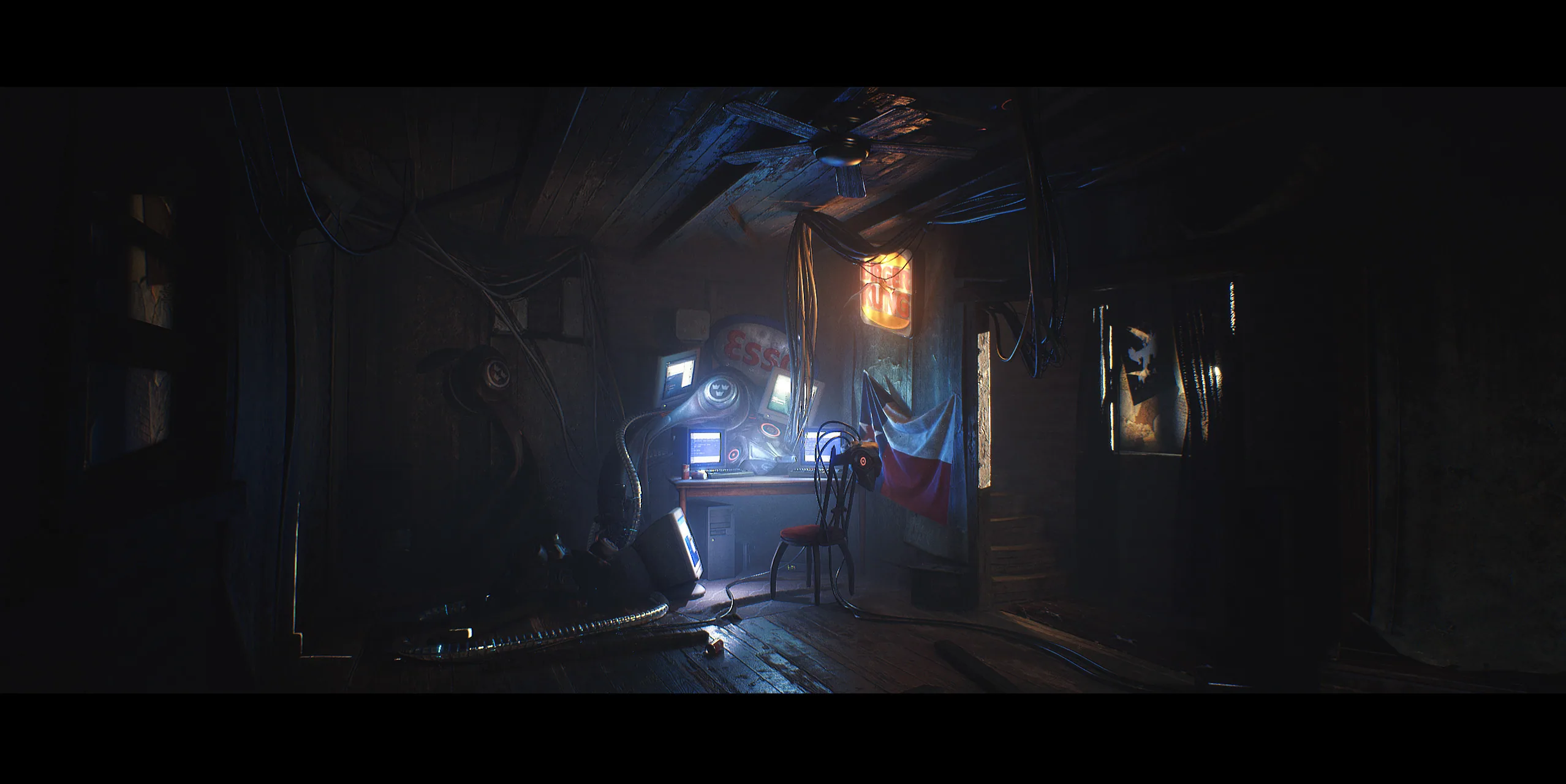 Mech Pirate Cabin
