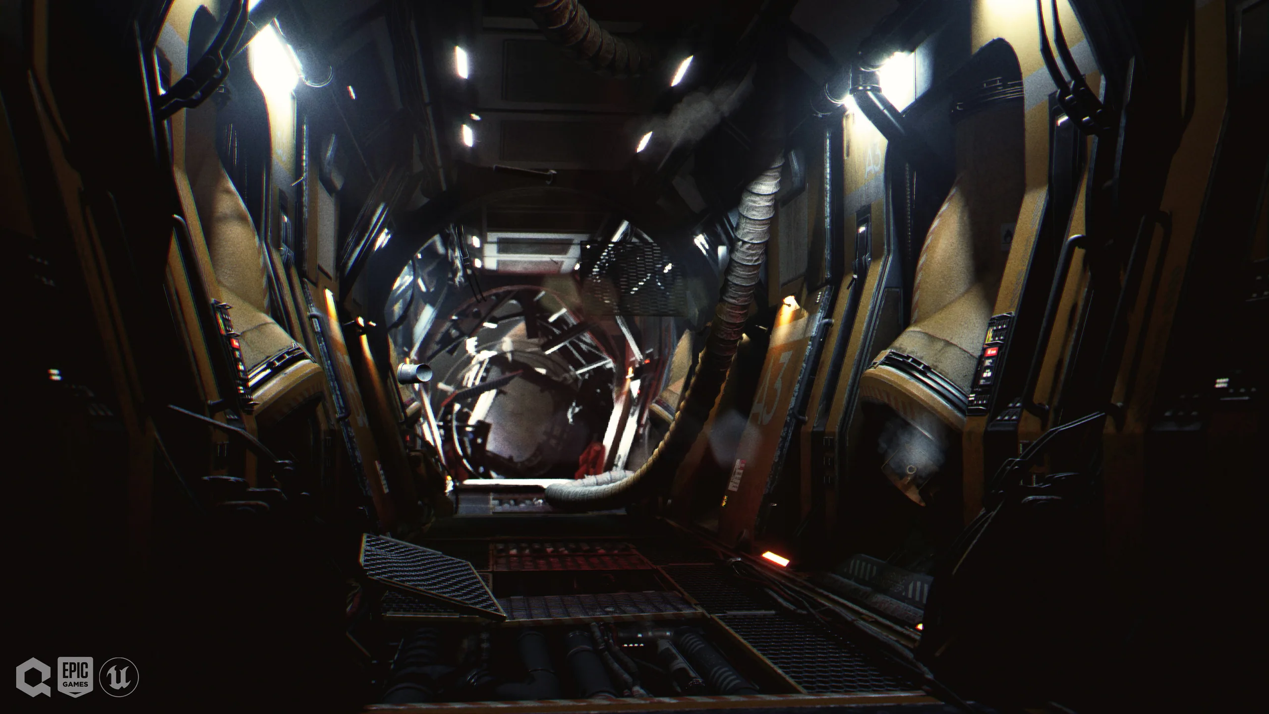 Broken Ship Corridor