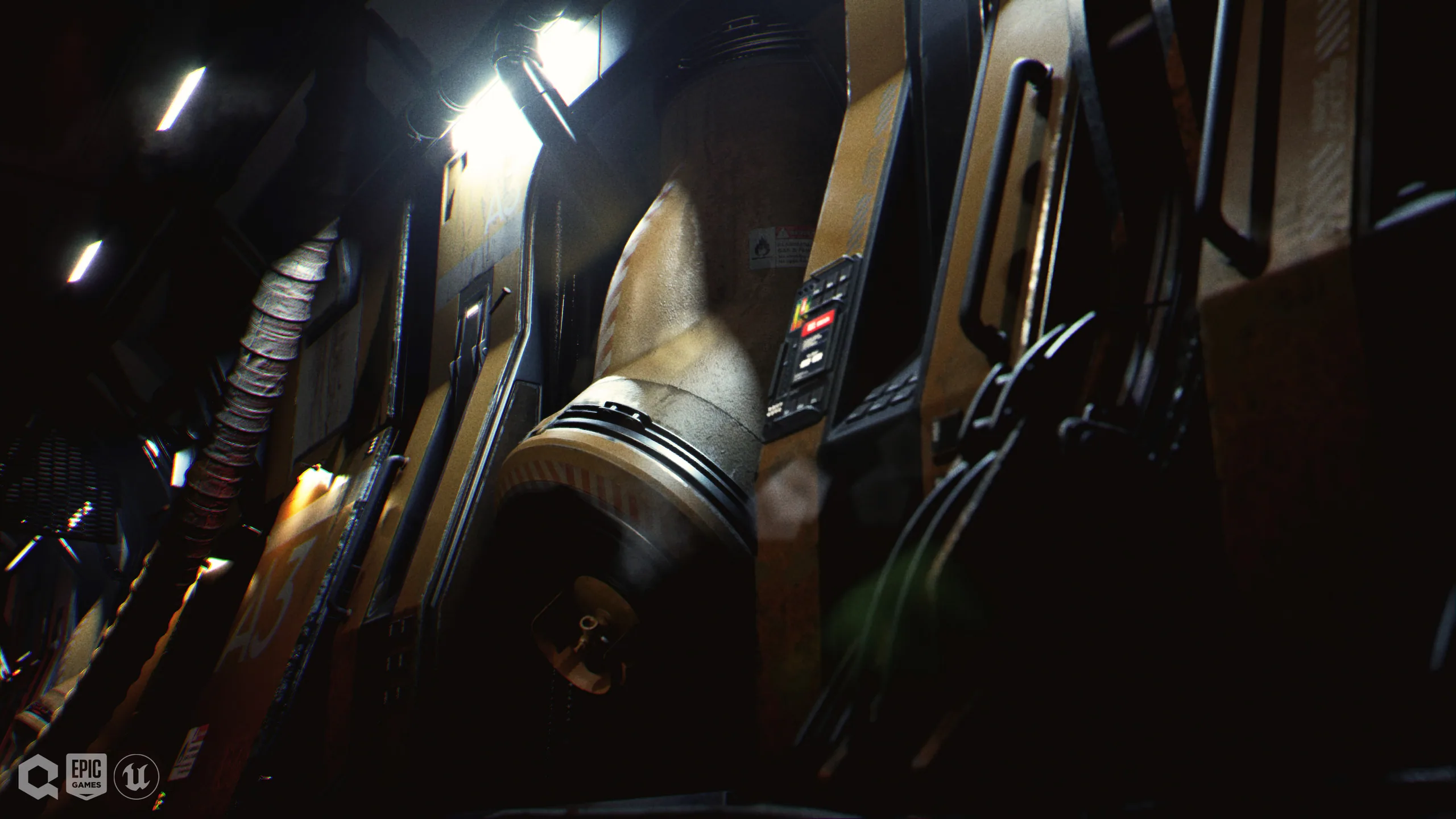 Broken Ship Corridor