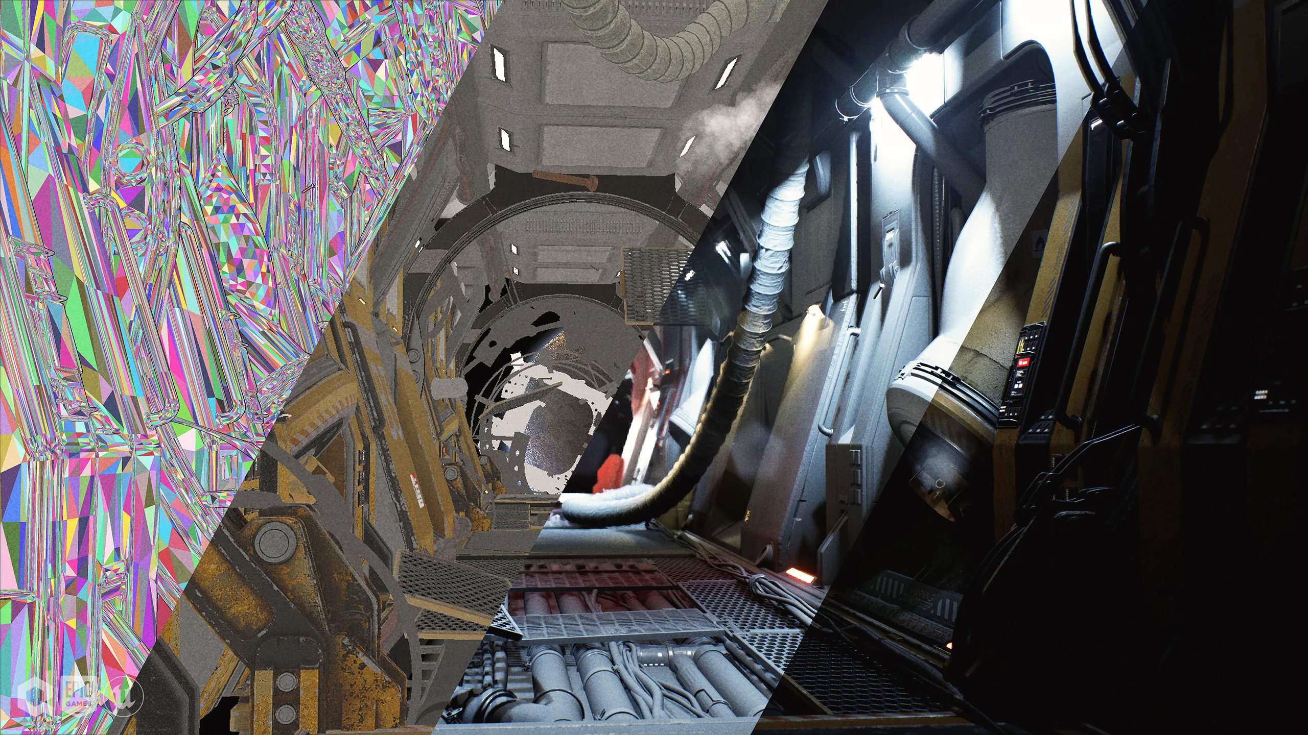 Broken Ship Corridor