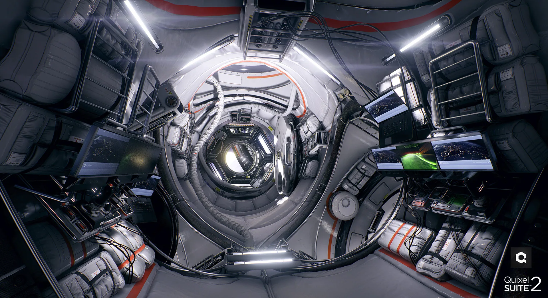 SpaceX-Inspired Environment